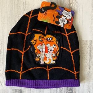 Disney Mickey & Minnie Beanie Todder/Kids Size O/S NEW